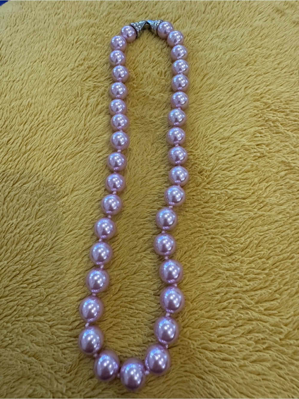 Classic Pink Pearl Strand Necklace - Elegant Women’s Jewelry